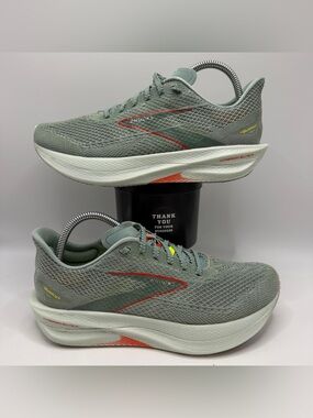 Brooks Hyperion Elite 3 Running Shoes Mens Size 8 Gray Racing Sneakers